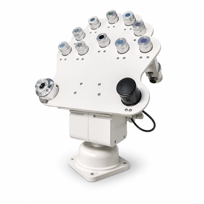 Automatic Solar Photometer for Spectral Irradiance Monitoring and Solar Energy Analysis