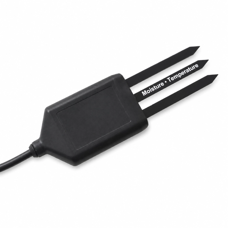 Compact Soil Water Content Sensor for Greenhouse Irrigation
