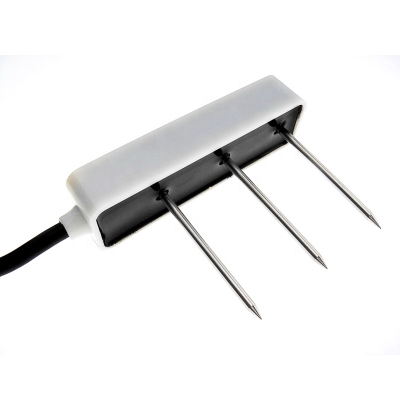 Soil Moisture Temperature Sensor for Precision Farming Applications
