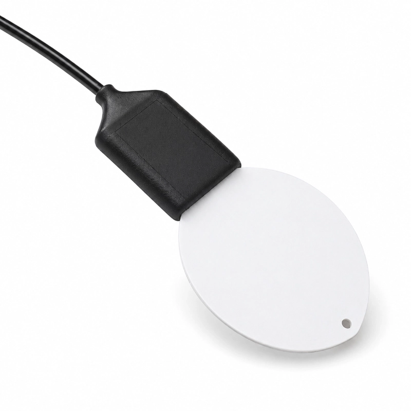 Leaf wetness sensor installed in greenhouse crop monitoring system
