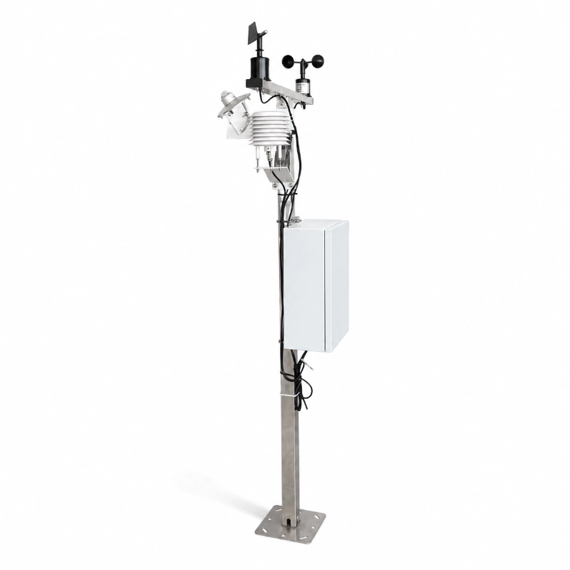 PV weather monitoring station for distributed solar plants