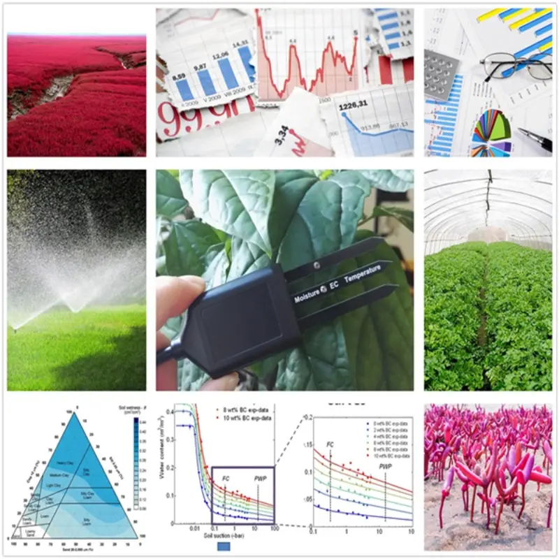 RS485 soil moisture conductivity sensor for agriculture