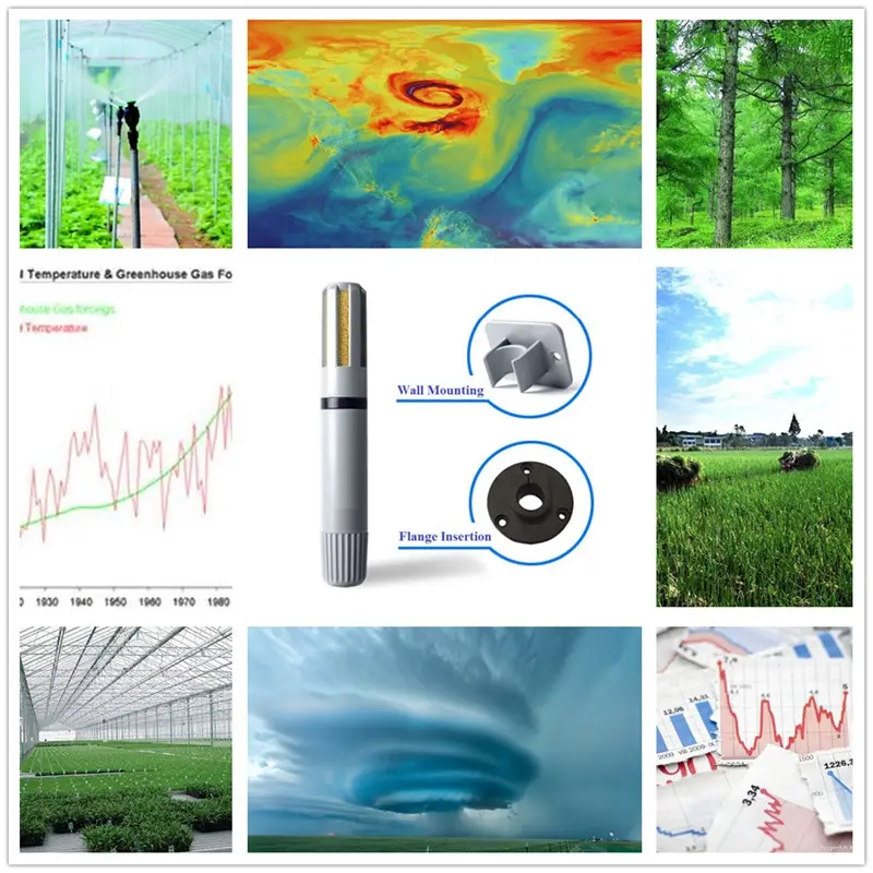 RS485 temperature humidity pressure sensor for greenhouse