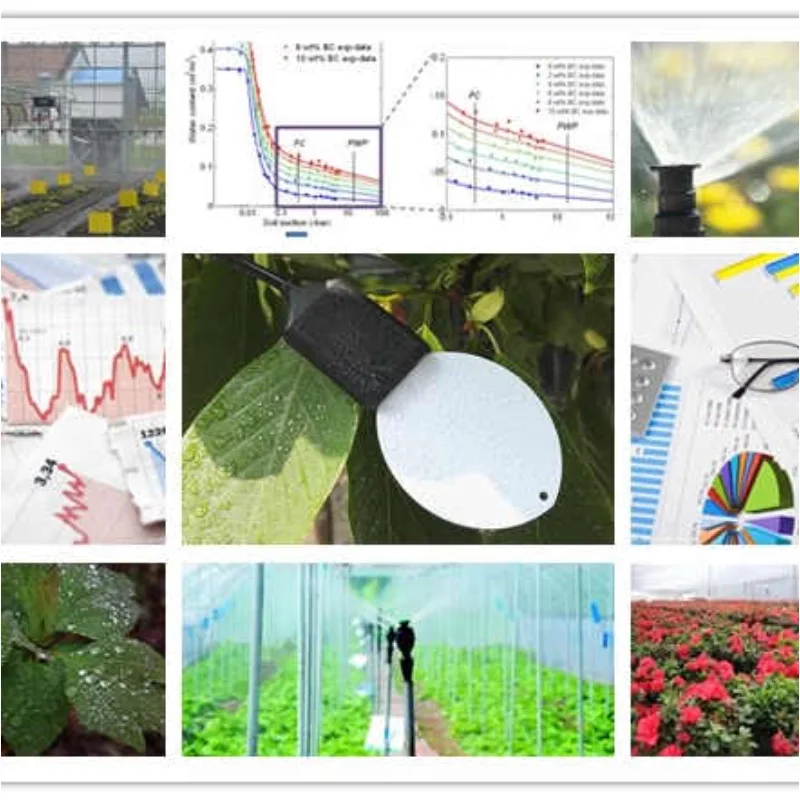 Smart agriculture leaf wetness monitoring sensor for greenhouse crops