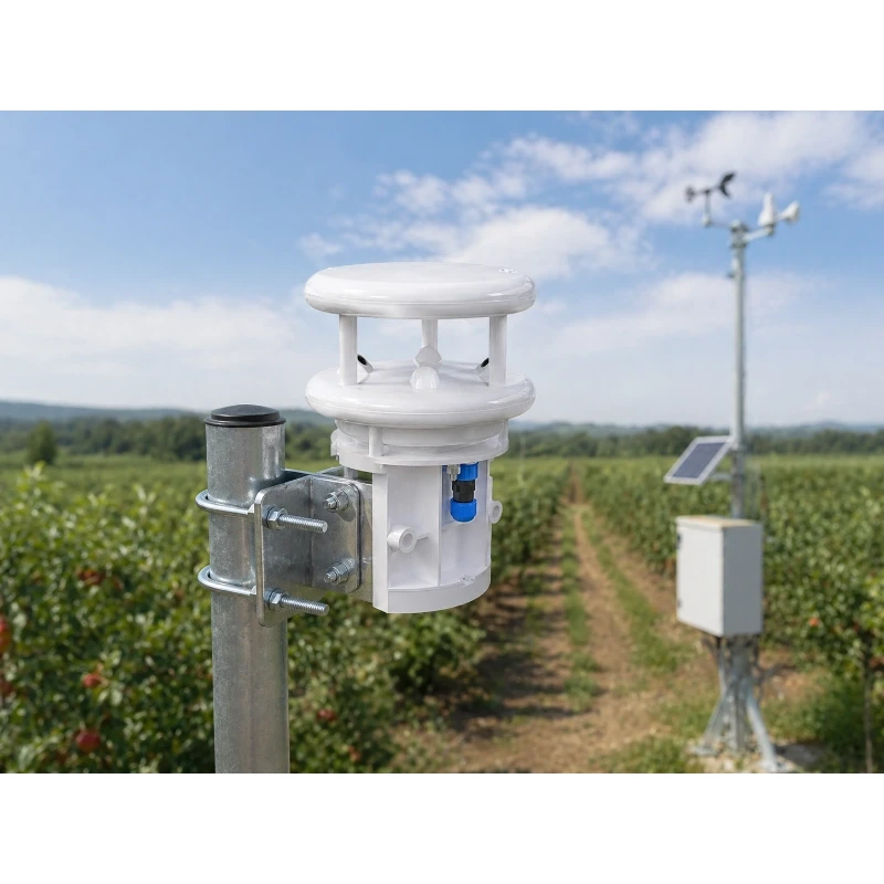 Ultrasonic wind sensor for solar PV weather station