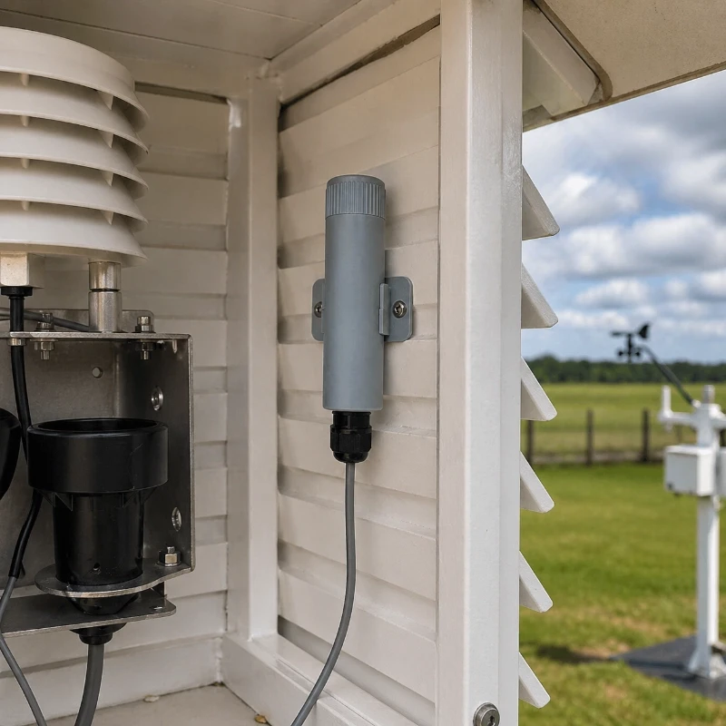 Wall mounted CO2 sensor for HVAC ventilation control