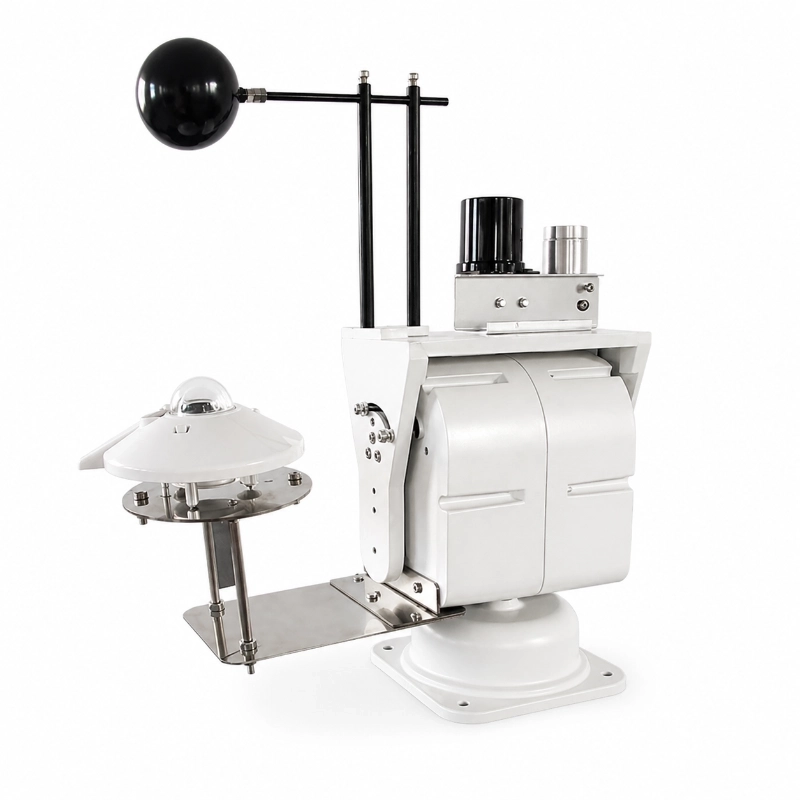 Automatic Solar Tracking Instrument for PV and Weather Stations