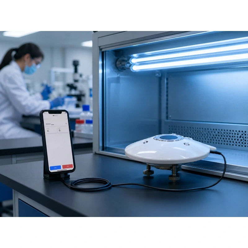 handheld ultraviolet radiation meter for field testing