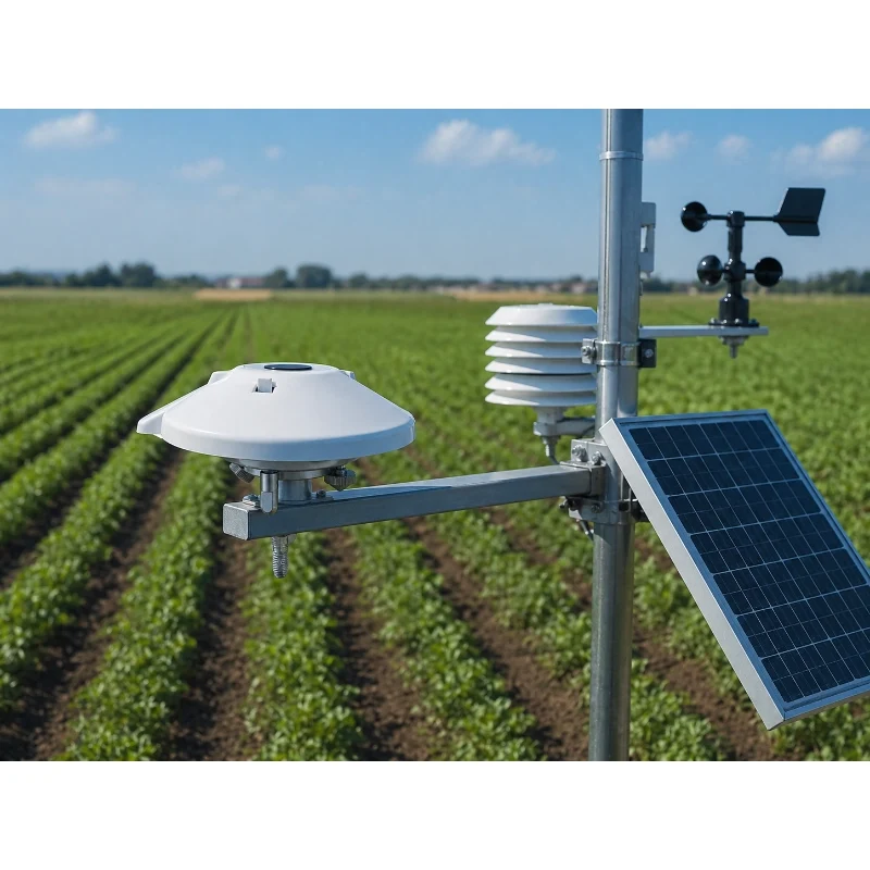 industrial UV radiation sensor for meteorological monitoring