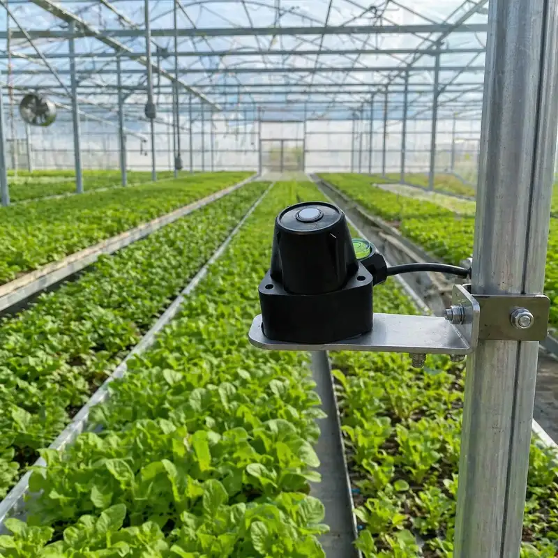 light intensity sensor for greenhouse monitoring