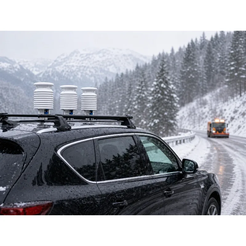 multi parameter on board weather station with air quality sensors