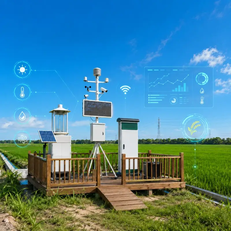 Smart Rice Farm Demonstration Project for Digital Paddy Field Management