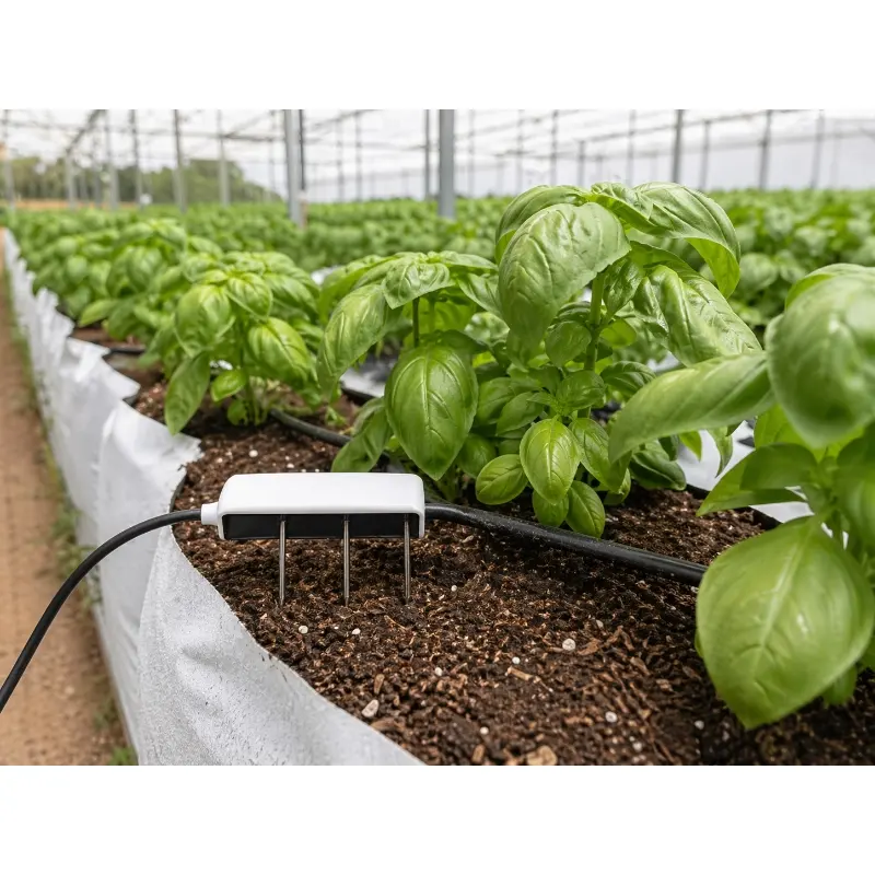 Agricultural soil probe for fertigation and substrate testing