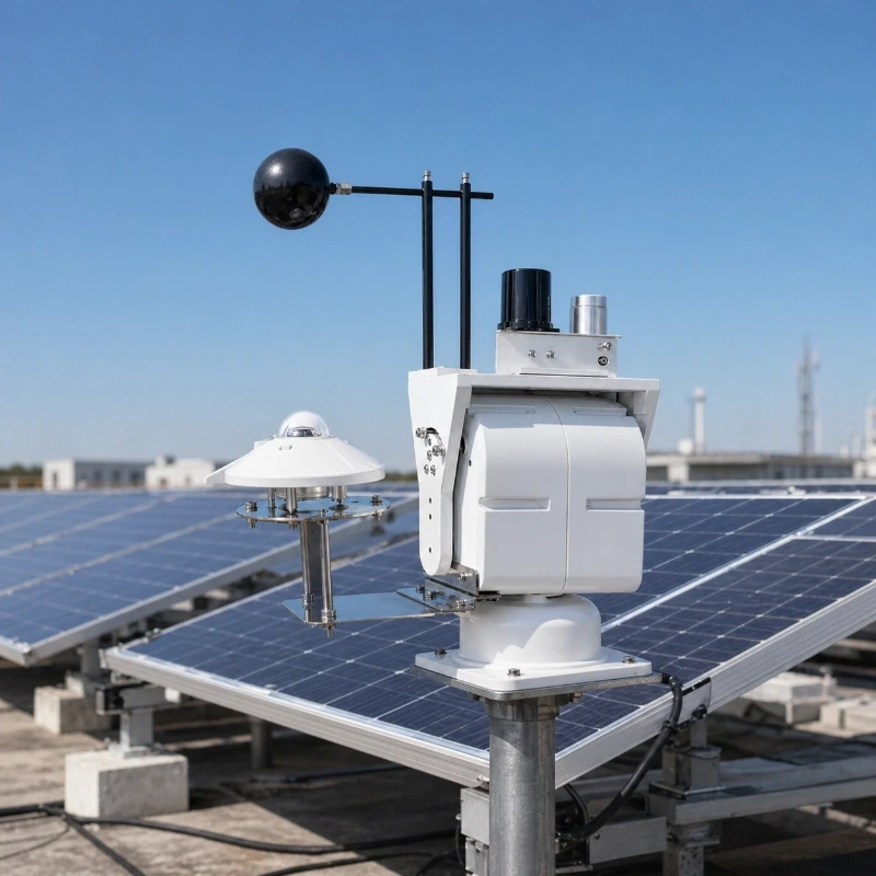 solar tracking instrument for photovoltaic power plant monitoring
