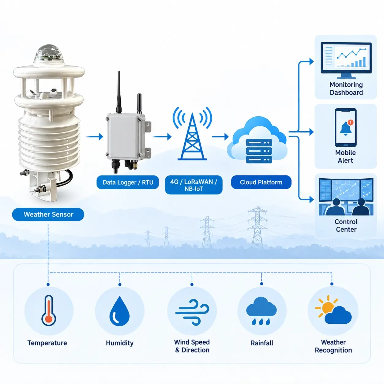 transmission-line-weather-monitoring-system-architecture