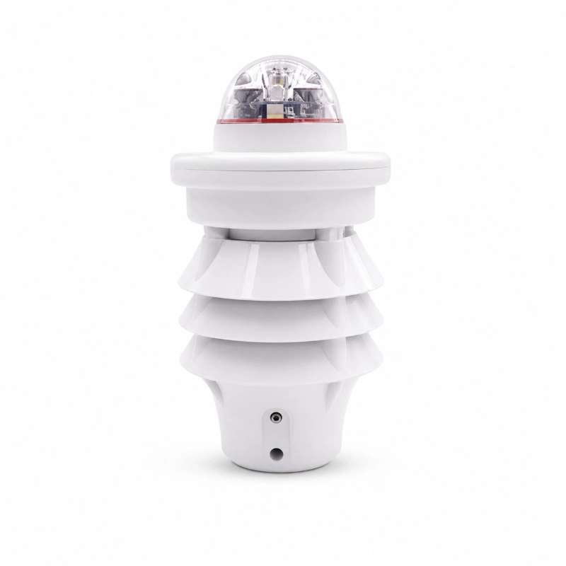 Compact Weather Station Sensor With Optical Rain Gauge For Smart Agriculture