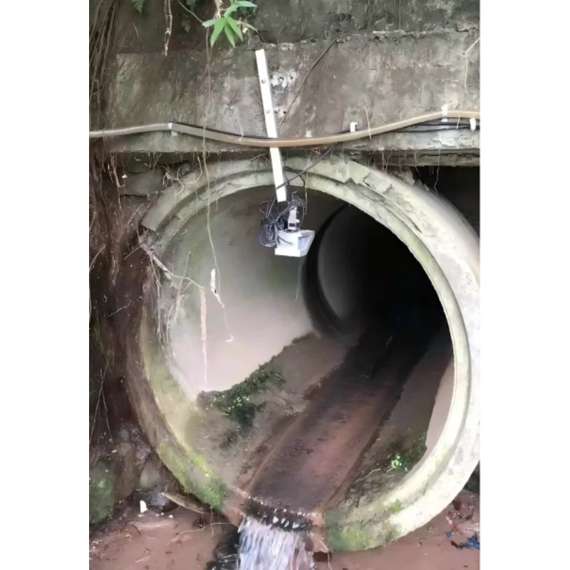 Composite radar flow meter for sewer flow measurement