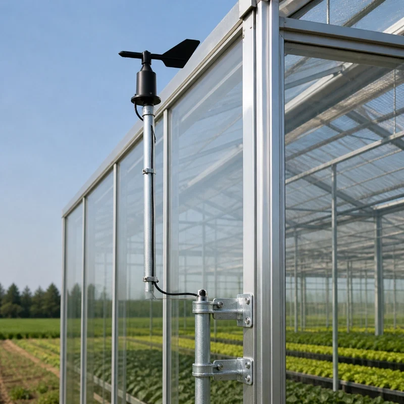 Corrosion resistant wind direction sensor for outdoor monitoring