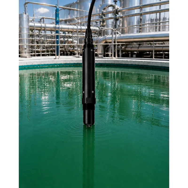 Digital conductivity probe for surface water monitoring