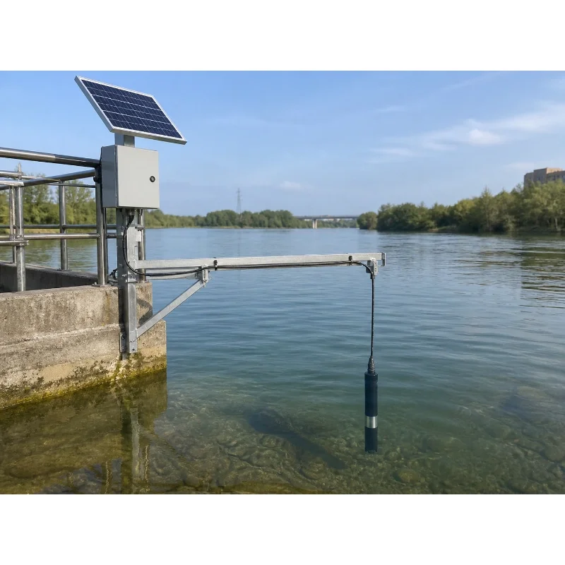 Digital dissolved oxygen sensor for river monitoring stations
