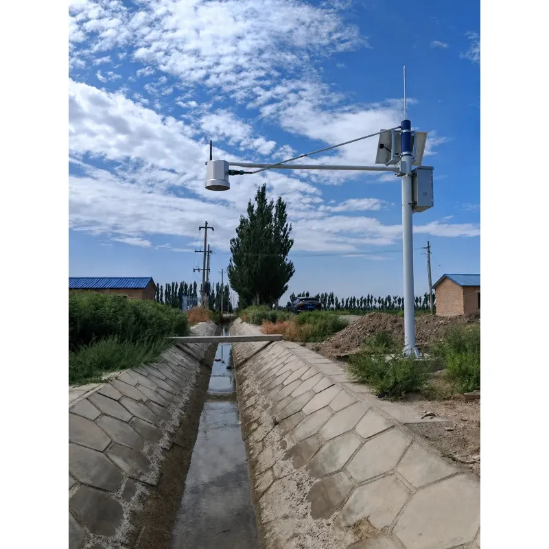 Flood warning radar water level sensor for urban drainage