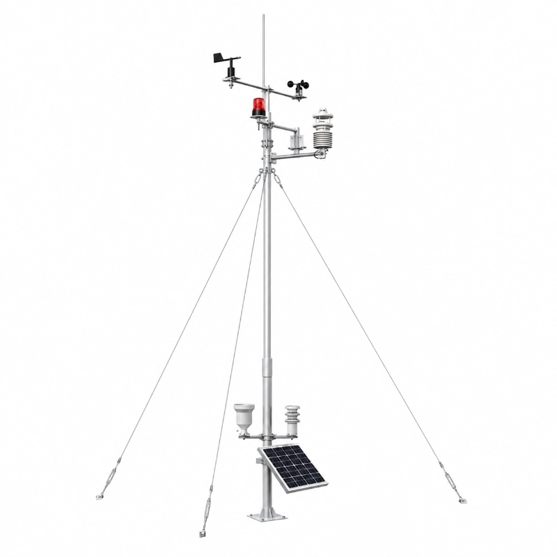 Forest fire weather station for early warning