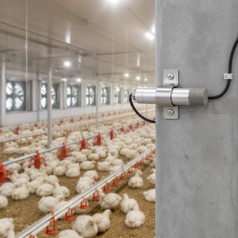 IP65 NH3 gas sensor for indoor outdoor monitoring