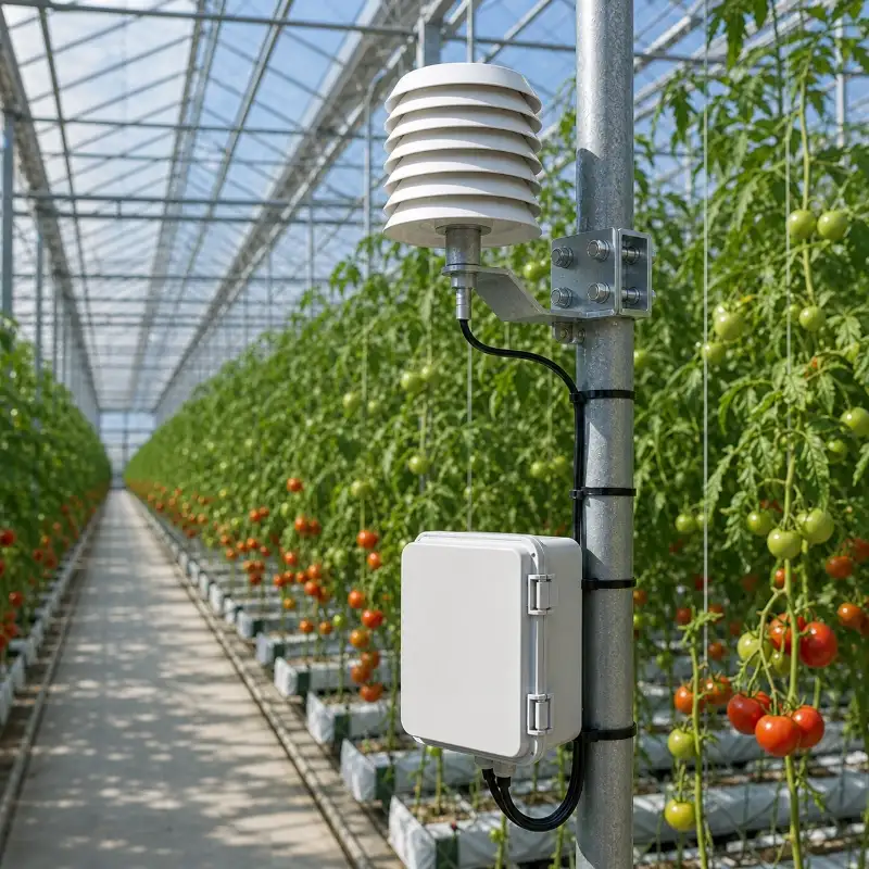 IP65 RS485 temperature humidity pressure sensor for outdoor monitoring