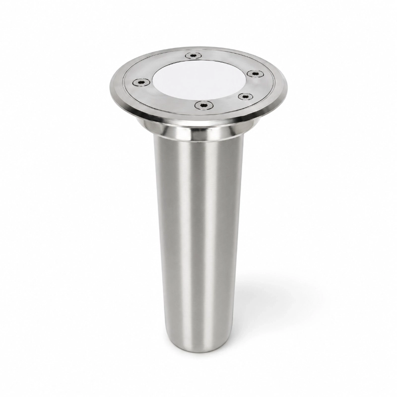 Integrated in-ground water level sensor