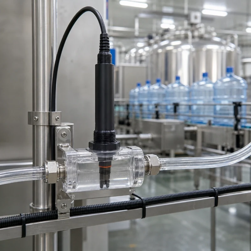 Датчик хлора Modbus для систем мониторинга качества воды