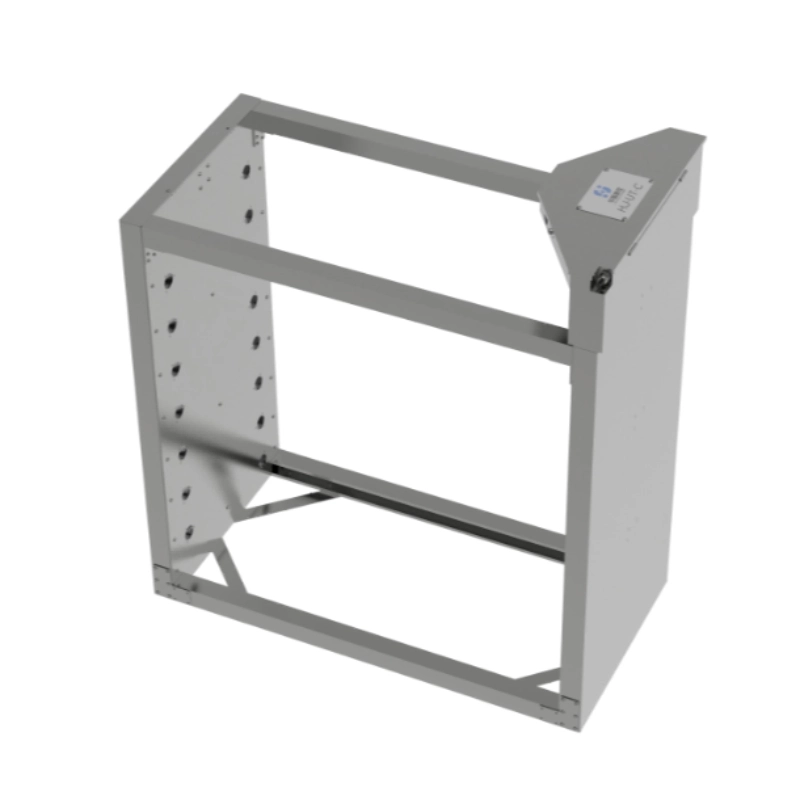 Open channel flow meter box for irrigation canal monitoring
