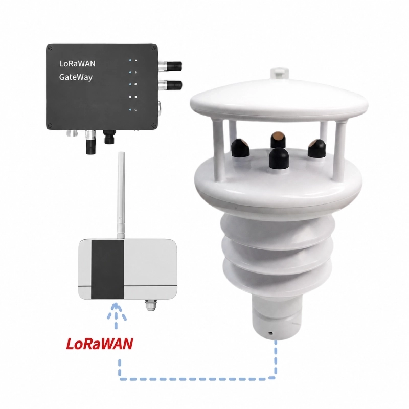 Outdoor multi channel LoRaWAN gateway with 4G Ethernet