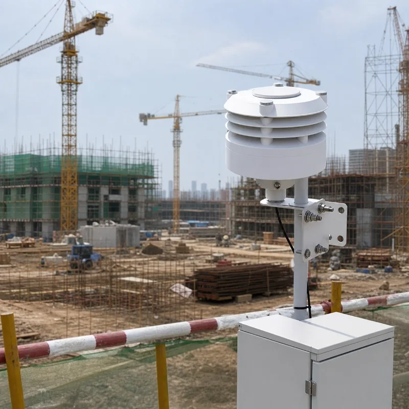 Outdoor particulate matter sensor for factory and mine sites