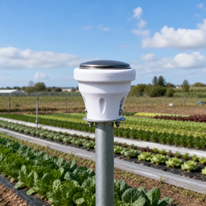 RS485 Modbus piezoelectric rain gauge product image