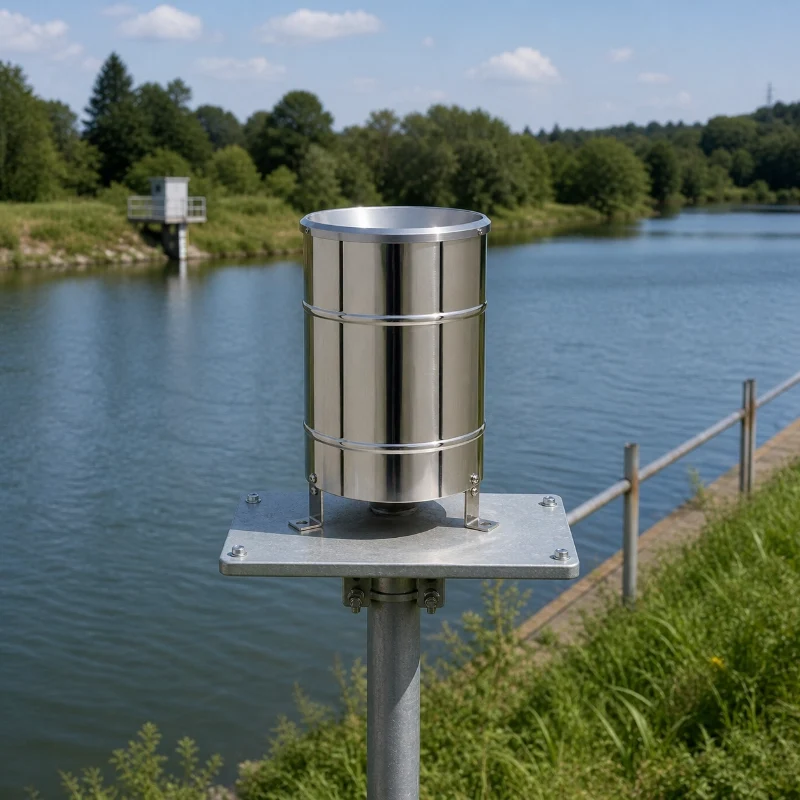 RS485 Modbus stainless steel rain gauge sensor