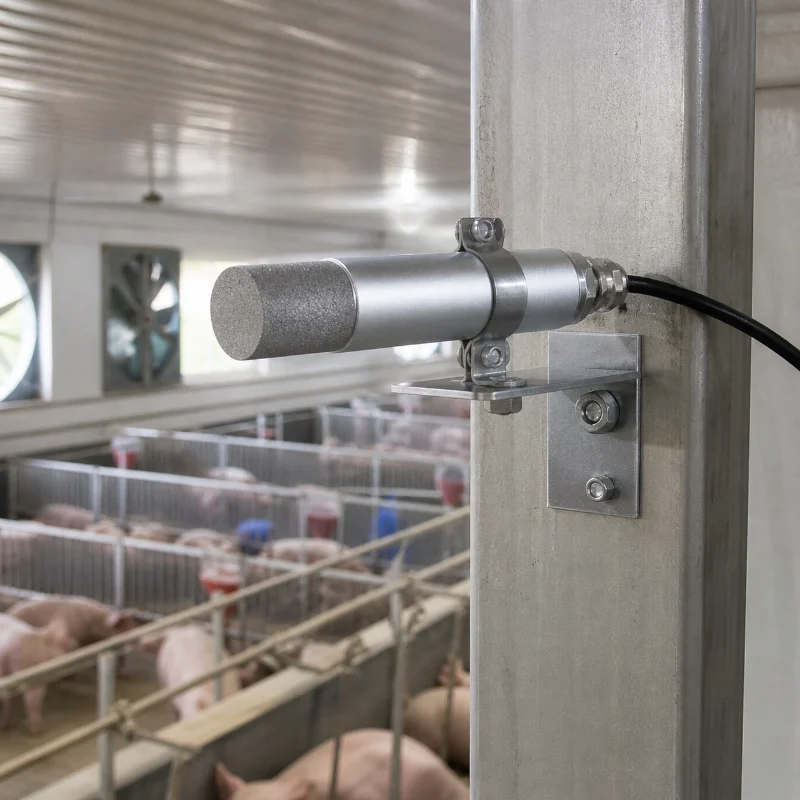 RS485 hydrogen sulfide sensor for livestock farm