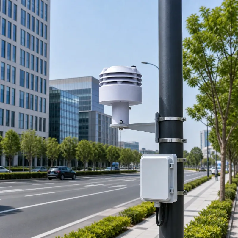 Six parameter air quality sensor for smart city monitoring