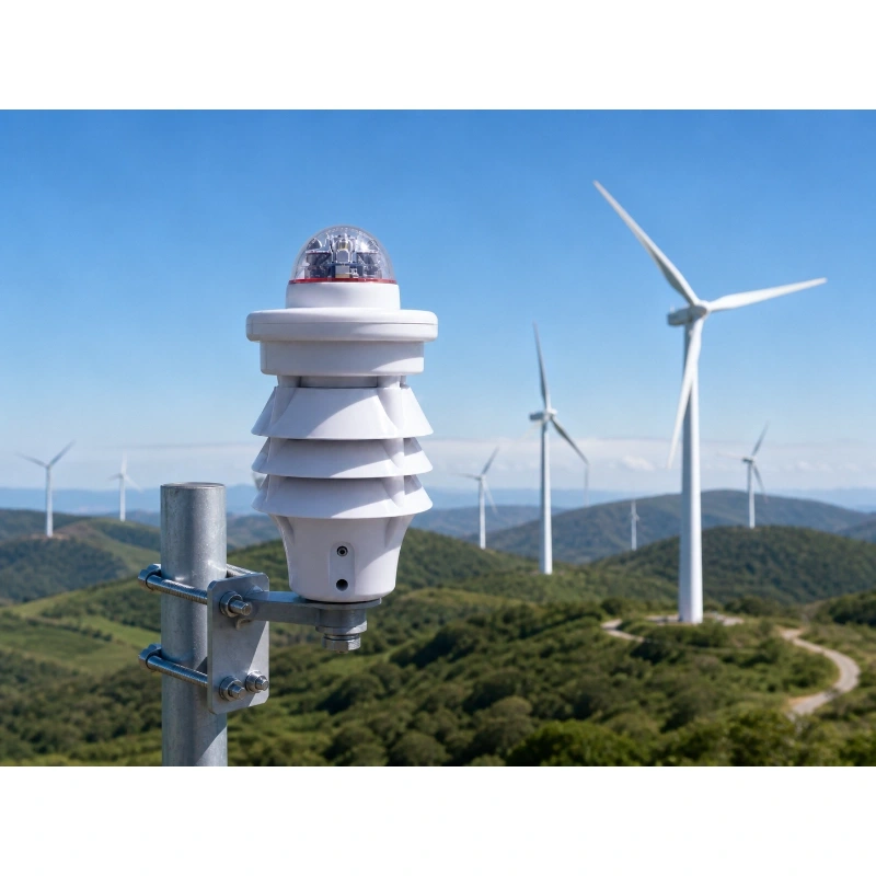 Smart city microclimate monitoring weather station