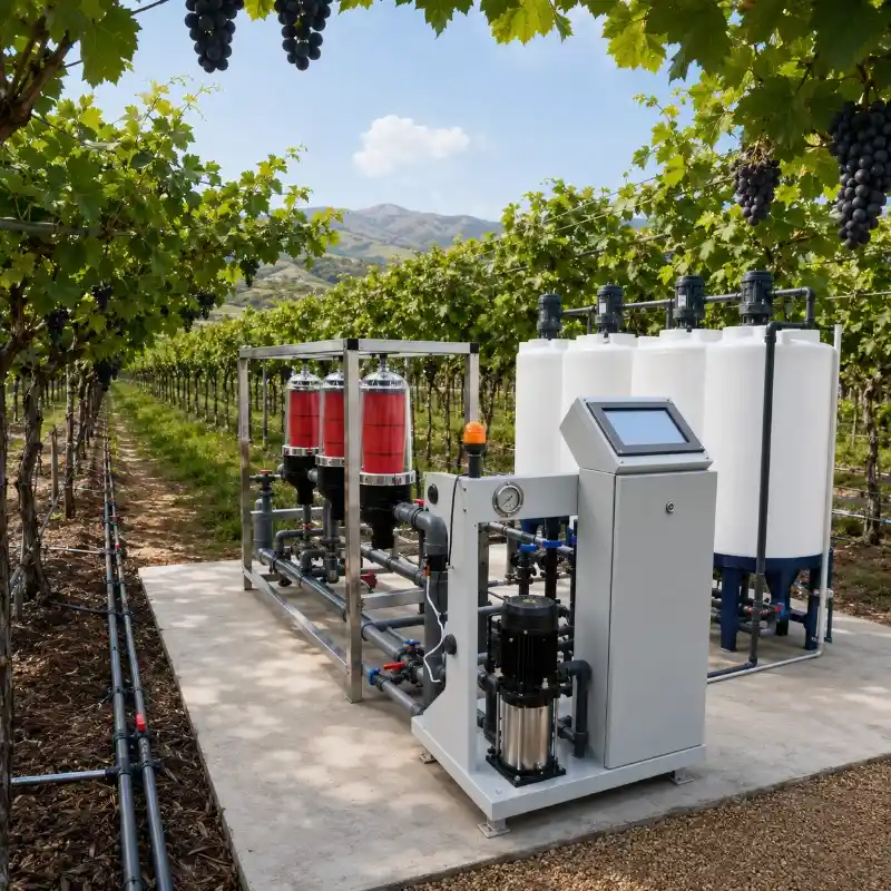 Smart Fertigation System Upgrade for a Vineyard Estate in South Africa