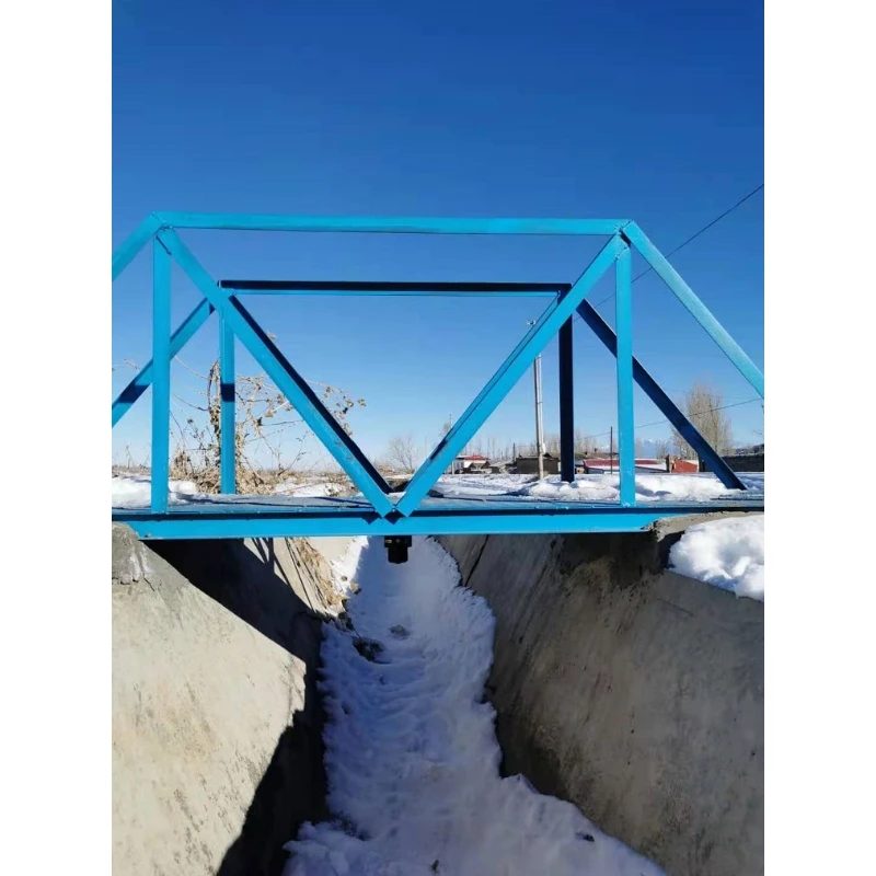 Smart water monitoring radar flow meter for flood drainage