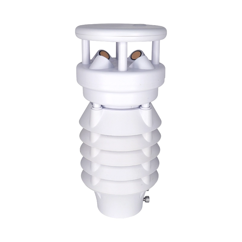 Thirteen parameter compact weather station for outdoor monitoring