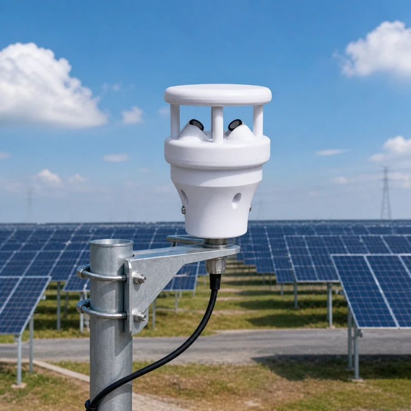 Ultrasonic wind sensor for smart agriculture monitoring