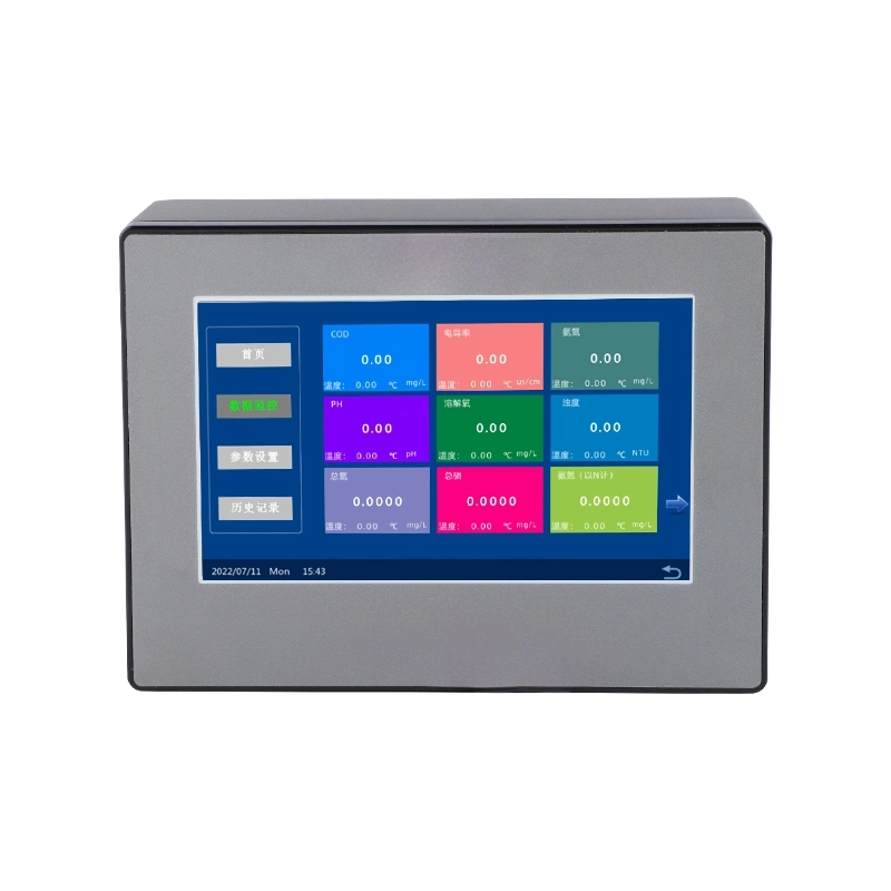 Water Quality Monitoring Terminal With Touchscreen Display