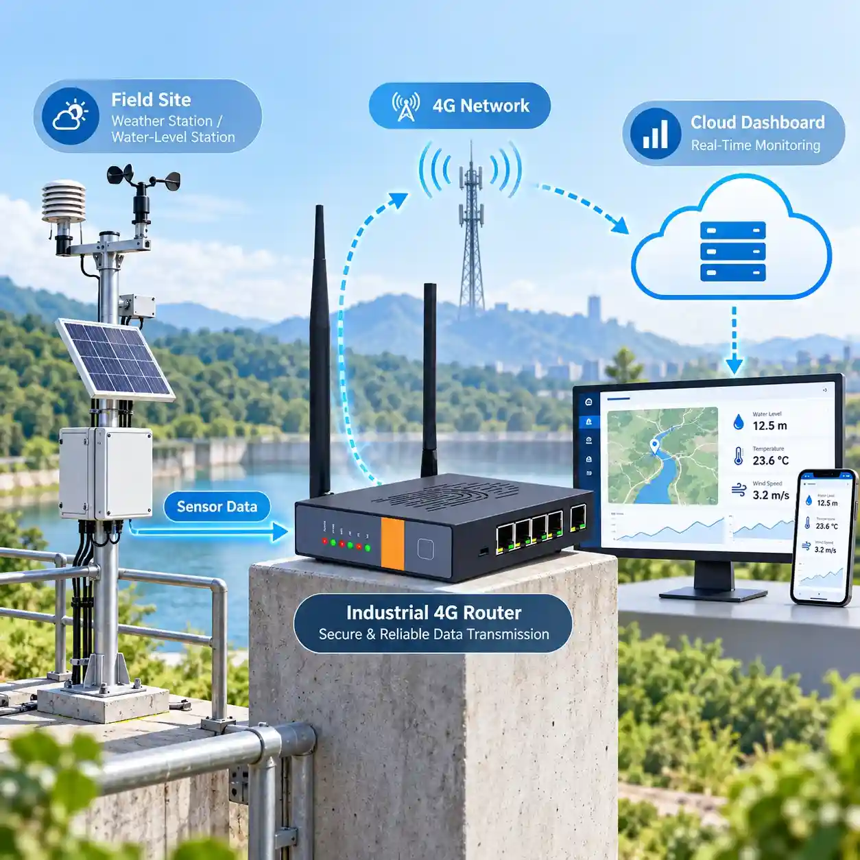 industrial-4g-router-remote-environmental-monitoring