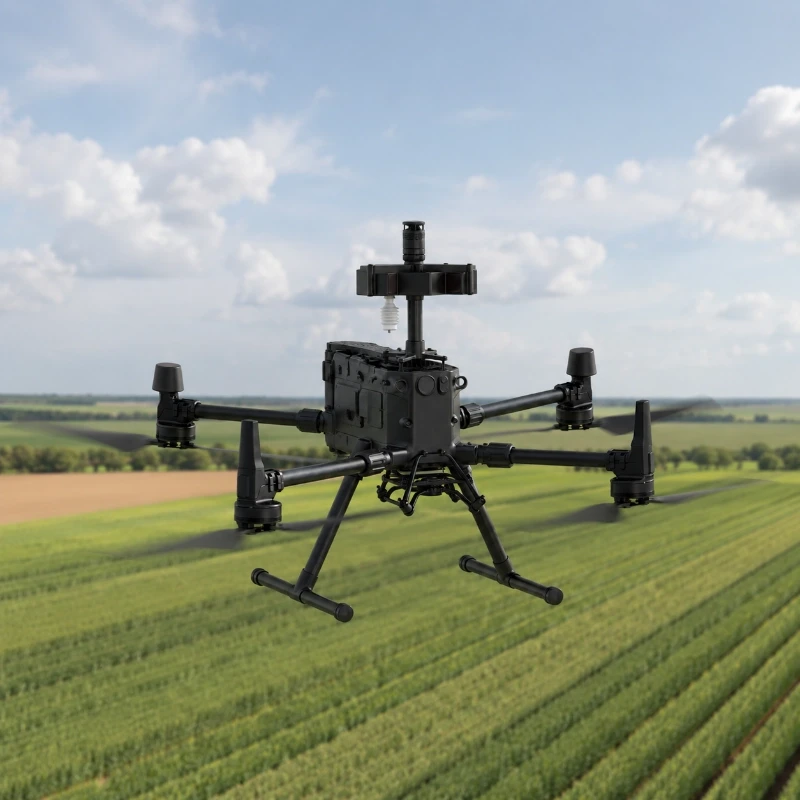Airborne weather sensor for temperature humidity and pressure