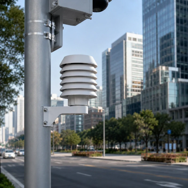 Compact weather sensor for smart city environmental monitoring