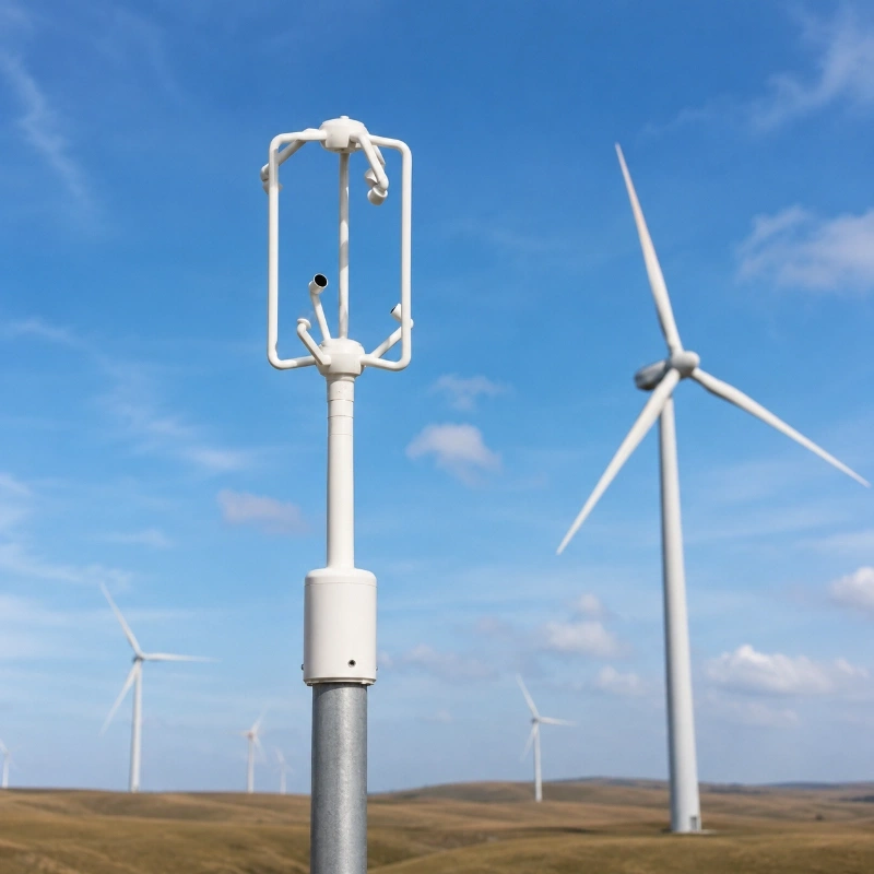 Industrial 3D anemometer for professional wind analysis