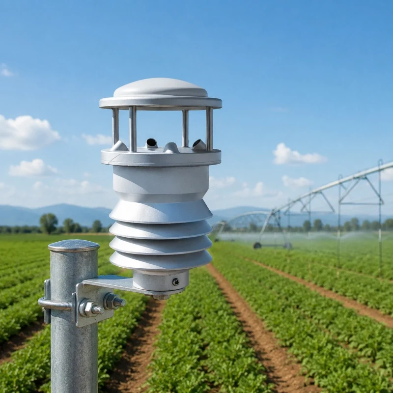 RS485 micro weather station for smart agriculture application