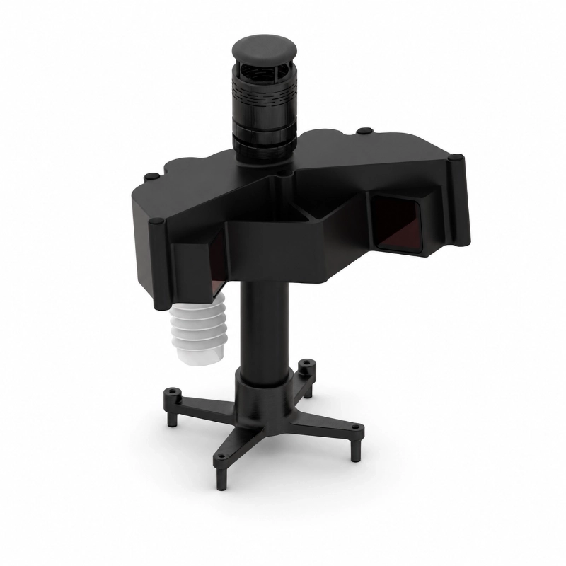 UAV weather monitoring system for aerial atmospheric observation