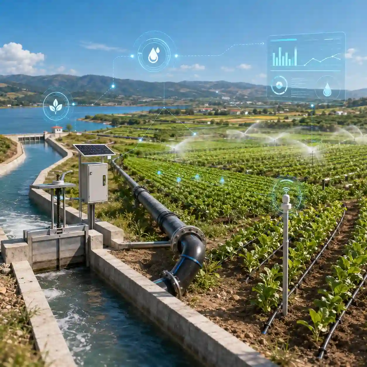 IoT-Based Smart Irrigation Canal Monitoring and Precision Water Management